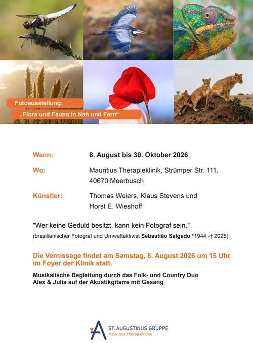 Fotoausstellung *Flora und Fauna in Nah und Fern*