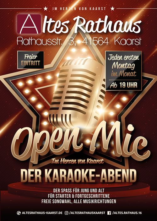 Karaokeabend – Open Mic