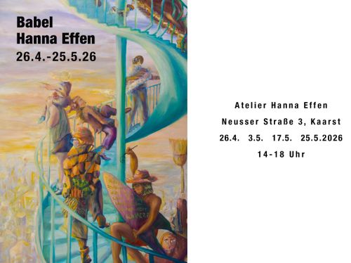 Kunstausstellung *Babel* von Hanna Effen