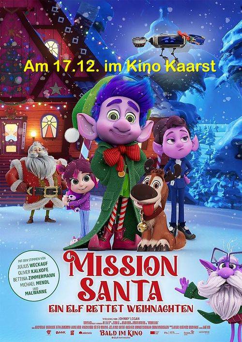 Kino Kaarst: Mission Santa – Ein Elf rettet Weihnachten