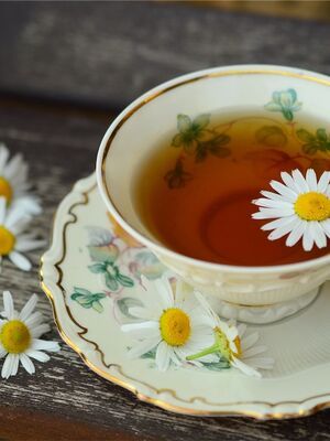 Kräuterteebar auf dem Tuppenhof