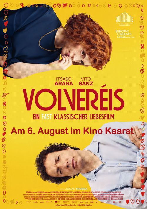 Kino Kaarst: Volveréis – Ein fast klassischer Liebesfilm