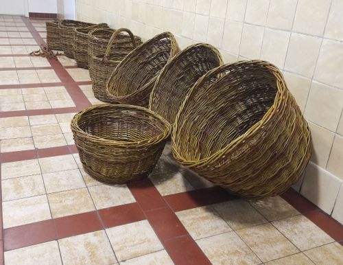 Einen runden Weidenkorb flechten (frühe Anmeldung notwendig)