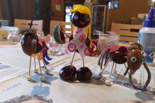 Rindenmonster und Kastanienkerle