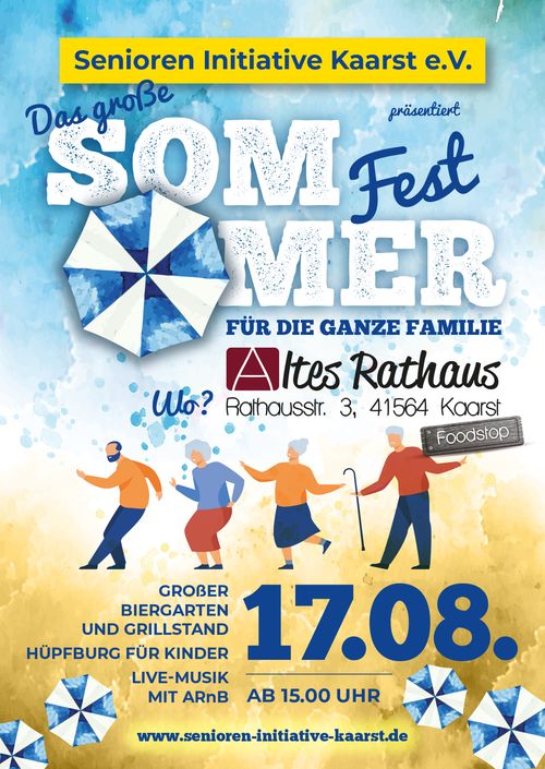 Sommerfest der Senioreninitiative Kaarst
