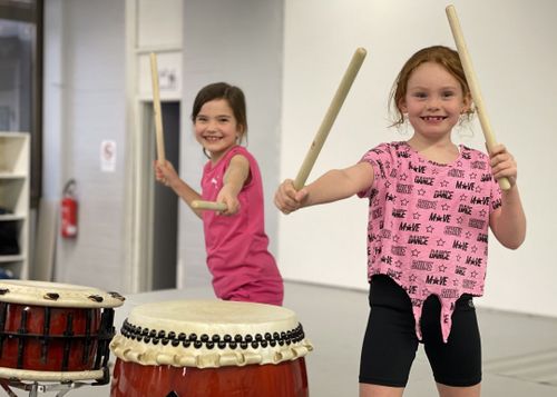 Taiko Workshop für Kinder (4-7 Jahre) - japanisches Trommeln