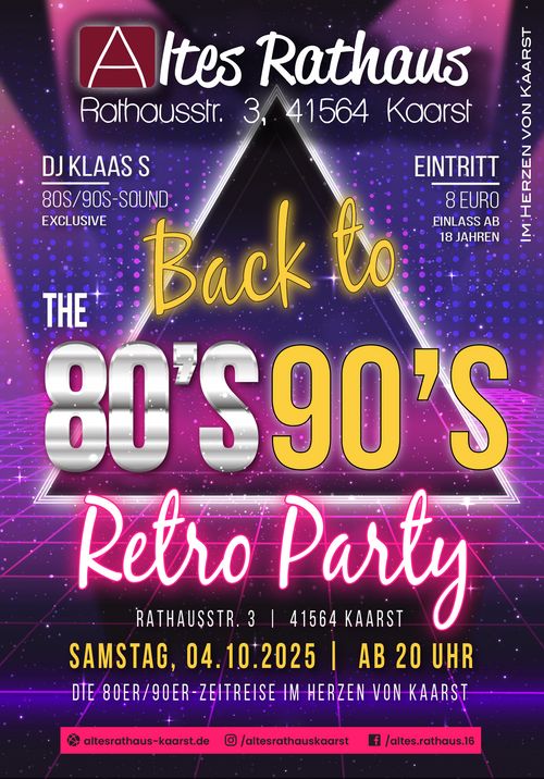 80er & 90er Party